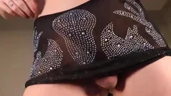 merry ladyboy Playing wang On Her sofa