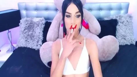Michelle Simons ladyboy Live sperm Show