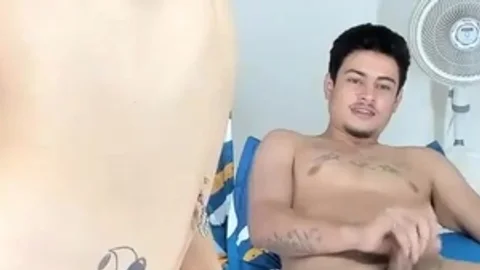 Petite latina Trans cutie And Her Boyfriend Mutual engulf cock On cam
