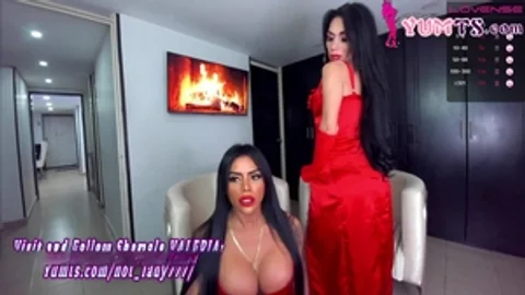 Boyking Hk: Masturbating TGirls: Big Tit Fun