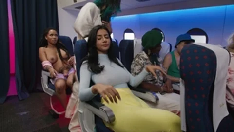 Futa World: Sneaky Sex Acts 30,000 Feet Up