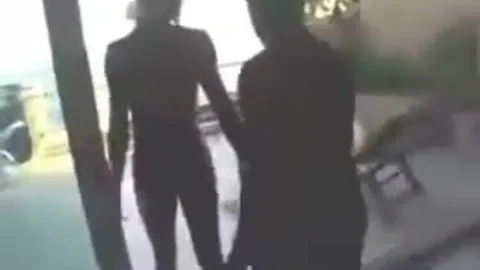 Interracial this babemale Sex Outdoor