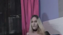 dilettante tranny Gently Toying Herself At Camera For The First Time