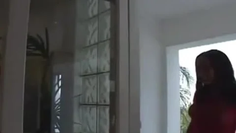 black t-girl gets gangbanged