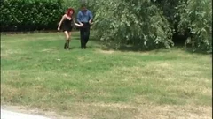 nasty lady-boy Stuffs his Hungry booty aperture