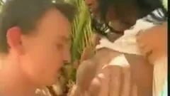Steamy Outdoor fuck With Sultry lady-man