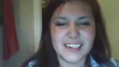 Ladyboy stroking Her dick With A Fleslight