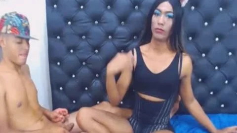 juicy ladyboy gets booty slammed