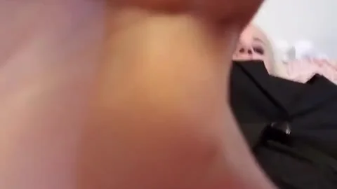 overweight blonde Very lewd Transgender beauty Is A cocksmoker