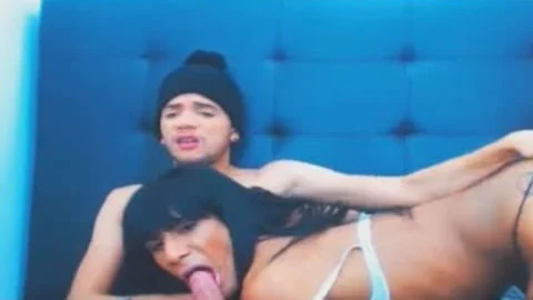 lusty pair ladyboy enjoyment one as well as the other knob And arse