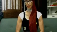 ladyboy Biceps Flex 002