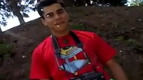 filthy black shelady receives hammer unprotected Outdoor