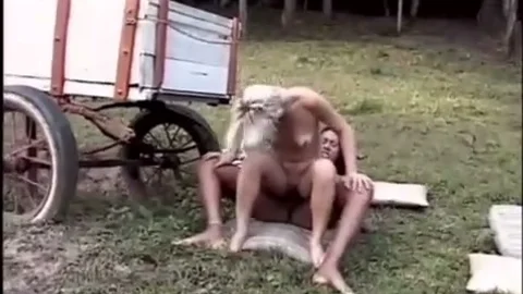 Interracial slam On A Farm