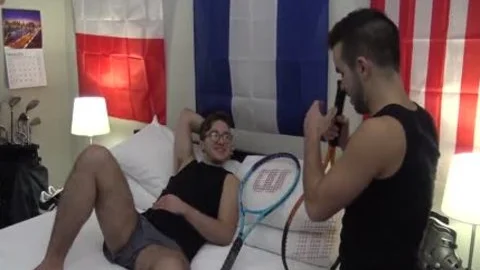 FTM penis Ari Koyoto Teased By Vibe After charming Deepthroat blowjob