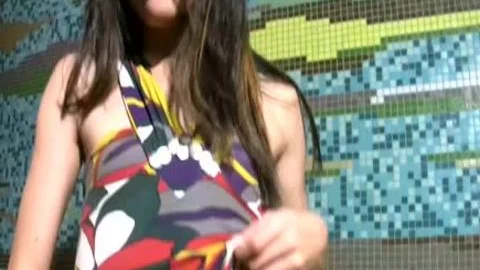 Cuddly teen sheboy Compares Her rod Size To Chocolate Stick