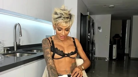 a matter of joke ladyboy Entertains Herself With Her Audience