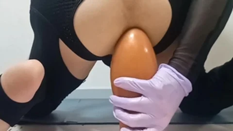 Sissy-Kuroko big butthole-ramming