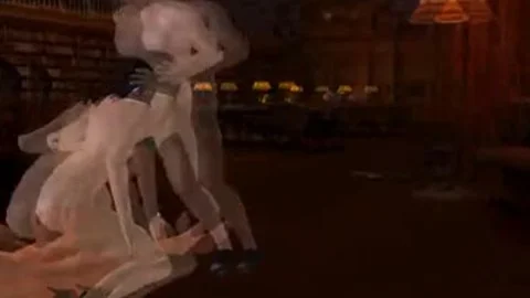 delicious 3D lady-man chick Getting A Double T