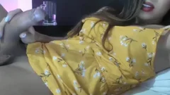 Yellow Summer costume Cams TS