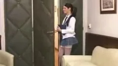 Raw sex together with innocent babe