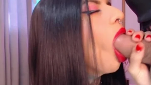 dirty sheboy Deepthroats Her Girlfriend