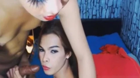 asian shemales Smoking previous to Hard anal