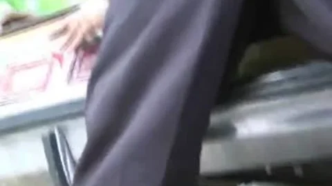 Ladyboy nailed hard outdoors