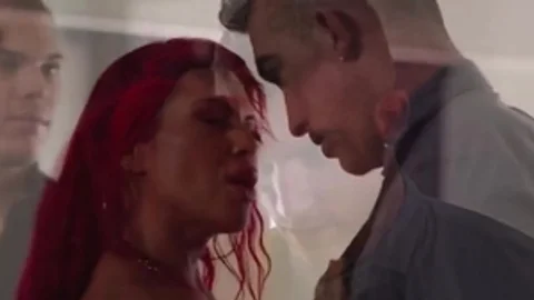 concupiscent Trans Woman Lets husband Watch while Shes Getting Analed