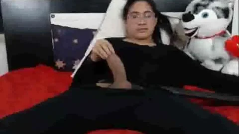 big penis Jacking Off Her monstrous knob