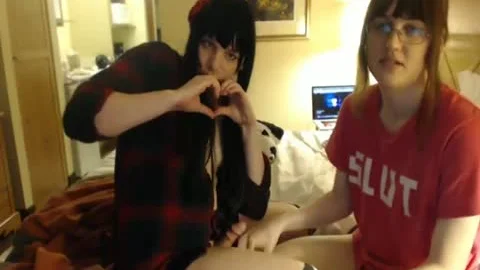 2 young Trap sheboys At Play