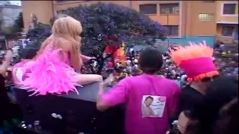 TV Outdoor orgy