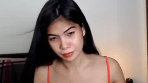 sexy shemale Pinay playgirl Masturbating On web camera