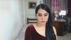 yummy oriental Trans cock Live Jerking