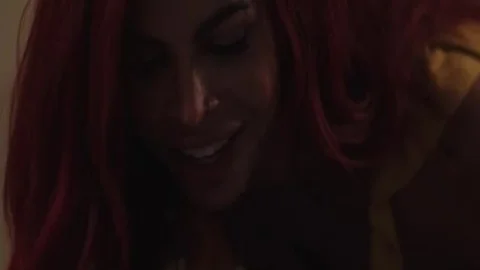 lewd Ts Rubi Maxim anal Bounces On A large dark ramrod