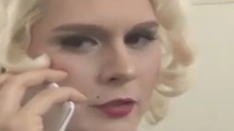 naughty blond ladyboy arse pounded And Facialized