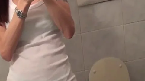 Selfies And Cums In bathroom