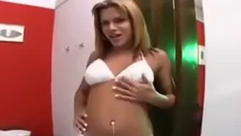 Brazilian shemale poked By black penis
