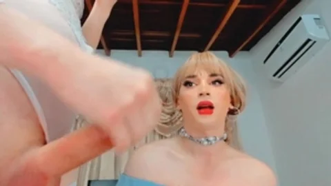 cute tranny acquires poked In Her Room