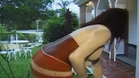 Lady With large butthole With A lad