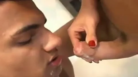 Fervent blonde Takes dude from behind