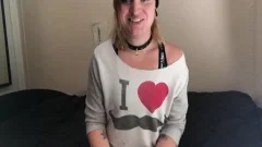 Excited naughty TransGirl Play Time