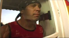 Latino Penetrator Lays Out gmatureen-haired tranny