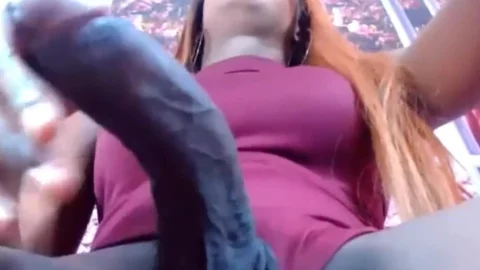 strong BBC shemale