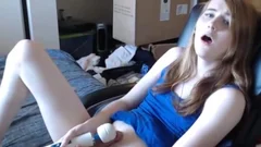 nasty Redhead Femboy Jerks humongous 10-Pounder