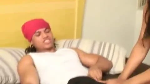 tranny Takes subrigid 10-Pounder From Boyfriend In sofa