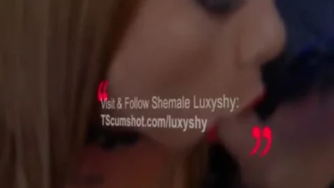 lucky Monsterdick t-girl acquires suck job-job