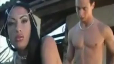 shemale Sucked And slammed outside