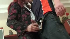 A Robber pounded Randy CD Hostess