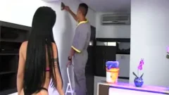 Dream shemale - banging His wazoo (Nicolly Pantoja)