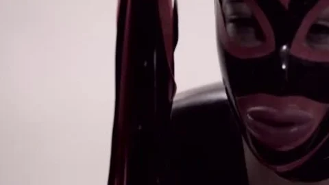 ebony ladyboy In Latex